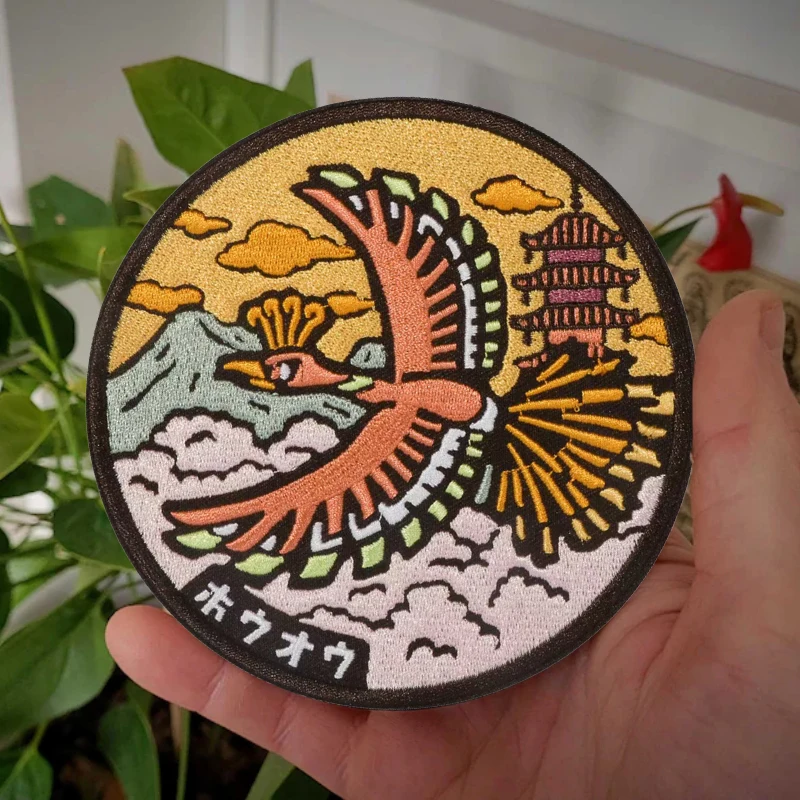 1PC Spread Wing To Fly Hochgestickter Aufnäher Moral Inspirierendes Abzeichen DIY Geschenk Eisen auf Patches für Kleidung Kappe Jacke Trucker Hut