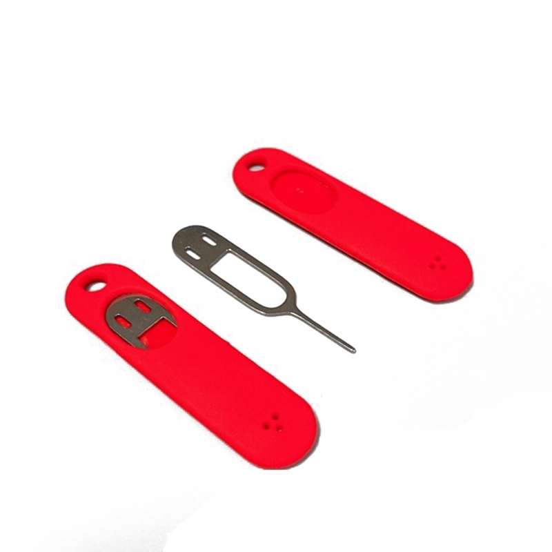 Universal-SIM-Karten entferner SIM-Karten fach Öffnungs werkzeug Auswurf stifte Nadel öffner Auswerfer mit Silikons chutz hülle