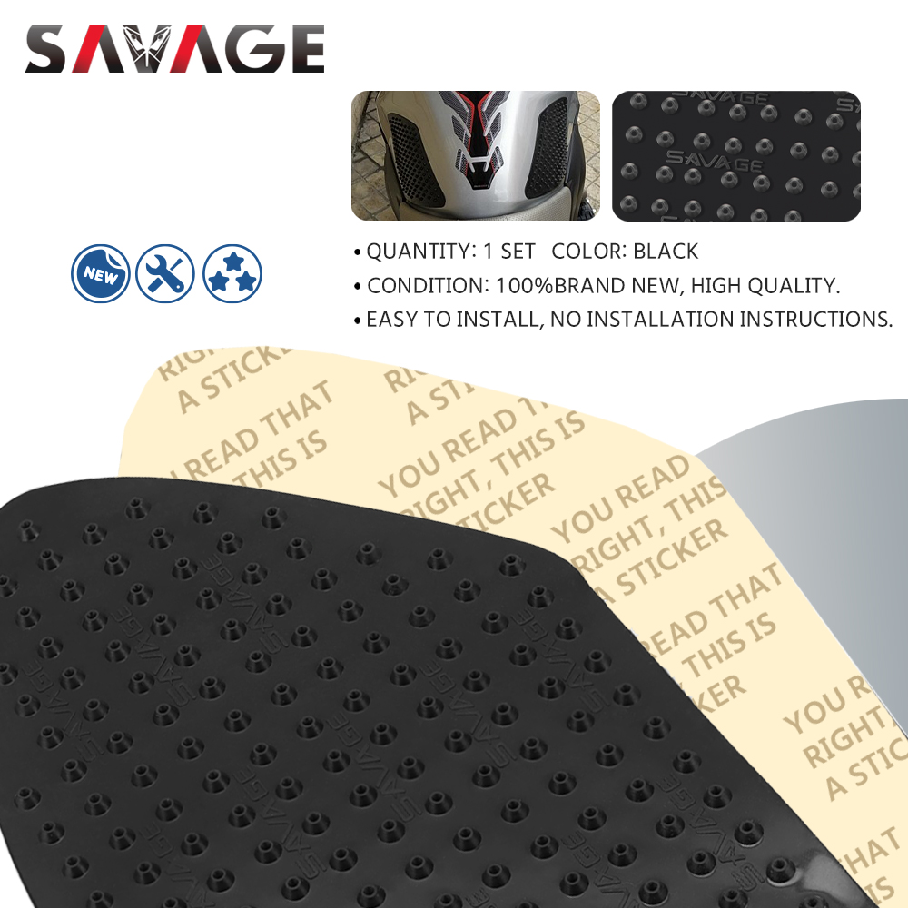 Motorcycle Fuel Tank Pads  Sticker For HONDA CB900F CB600F HORNET CB250 DN01 Side Decals Gas Knee Grip Protector Traction Pads