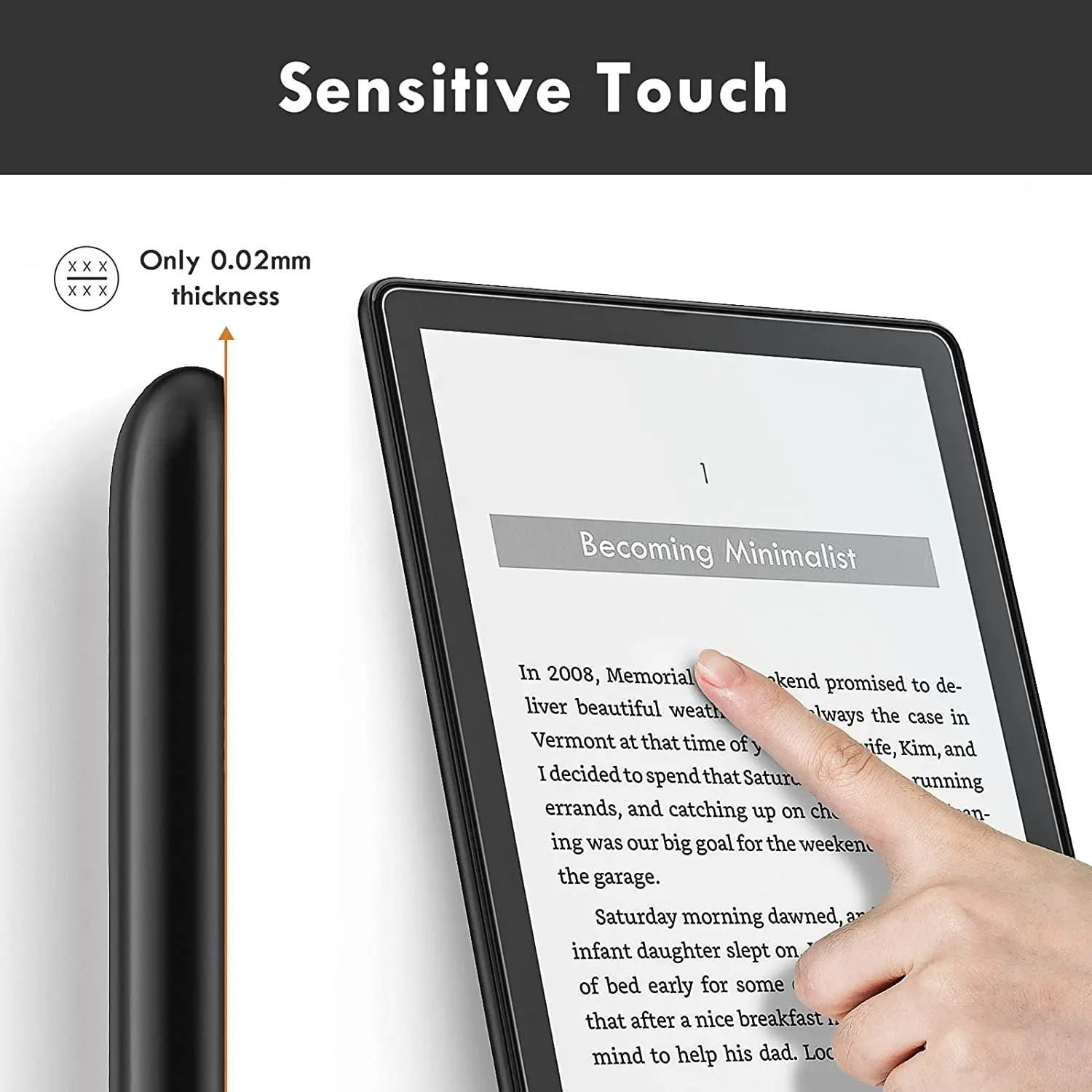 2 Chiếc Cho Máy Đọc Sách Kindle Paperwhite 11th Thế Hệ 2021 Thú Cưng Bảo Vệ Màn Hình Bảo Vệ Trong Suốt Cho 6.8 Inch Máy Đọc Sách Kindle Paperwhite