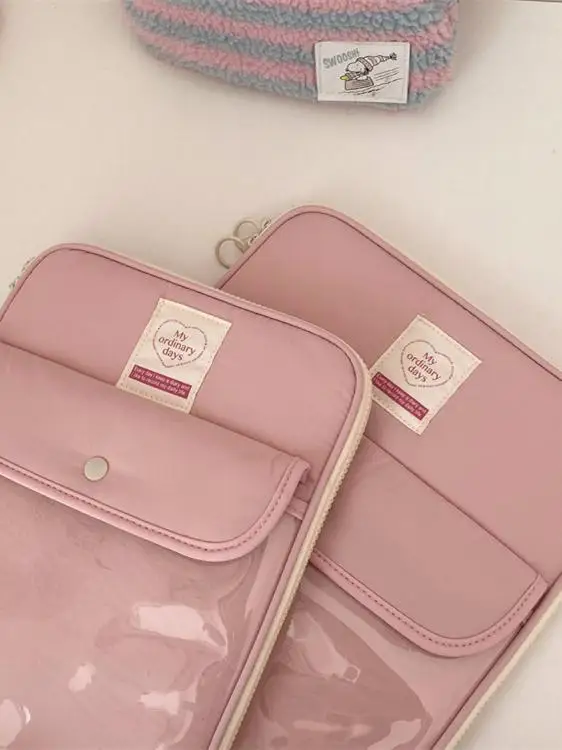 New Model 3 Inch iPad Snap Button Insert Bag Tablet Cuter Bag Storage Case Digital Accories Tablet Covers