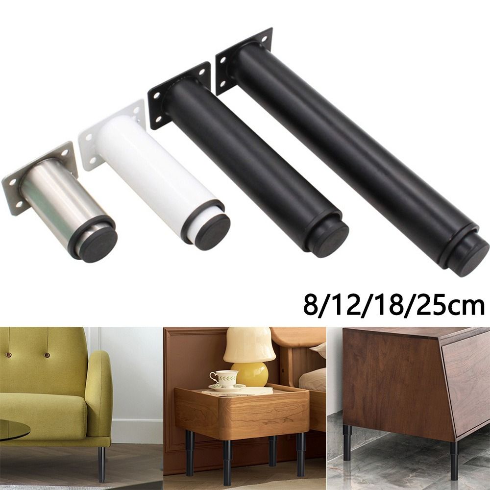 8/12/18/25cm Telescopic Furniture Leg Adjustable Reinforced Bed Bottom Load Bearing Bracket Bed Beam Support Sofa Leg Bracket