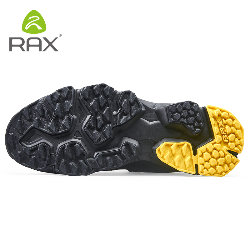 RAX-Zapatillas deportivas para hombre y mujer, calzado ligero y transpirable, suela exterior de goma Natural, antideslizante, malla de aire