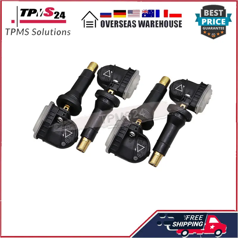 4X オペル アンペラ-E アンタラ (L-A) カール モッカ (J-A) ボクソール ビバ キャデラック CT6 TPMS センサー 433Mhz 13522629 13540602 13544442