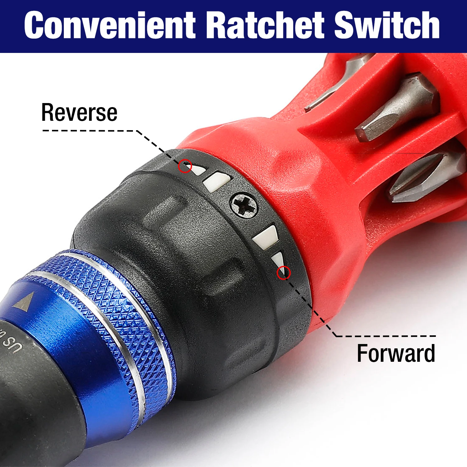 WORKPRO 12 Trong 1 Siết Vít Rãnh Phillips Tua Vít Đầu Torx Bộ Với Nhanh Tải Cơ Chế Tua Vít S2 Bit