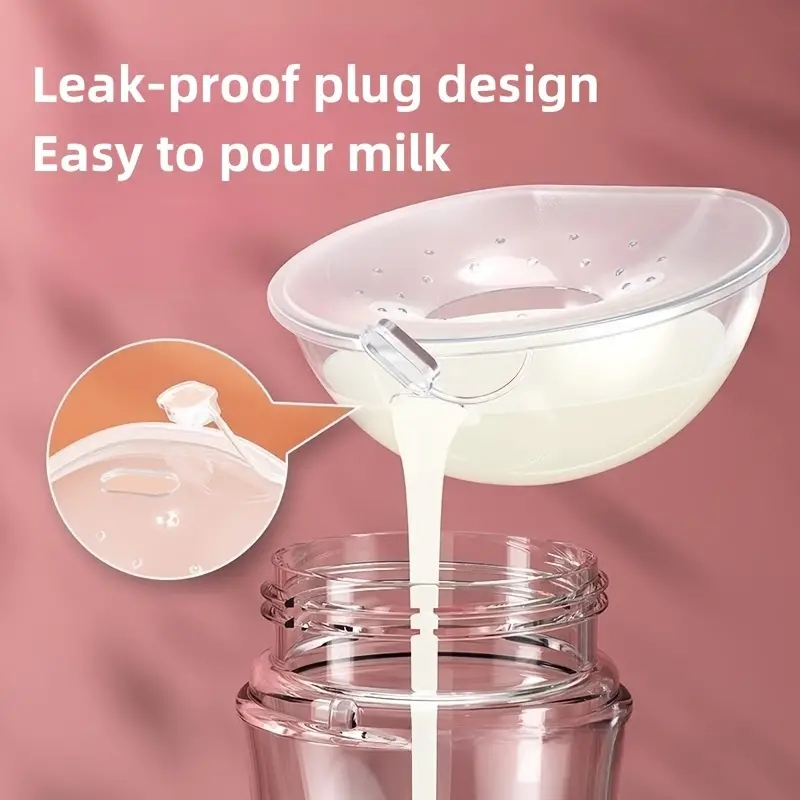 1 Stück tragbarer Muttermilch sammler, weiche, verschüttete Brust polster für stillende Mütter, lebensmittel echtes Silikon, sicher und umwelt freundlich