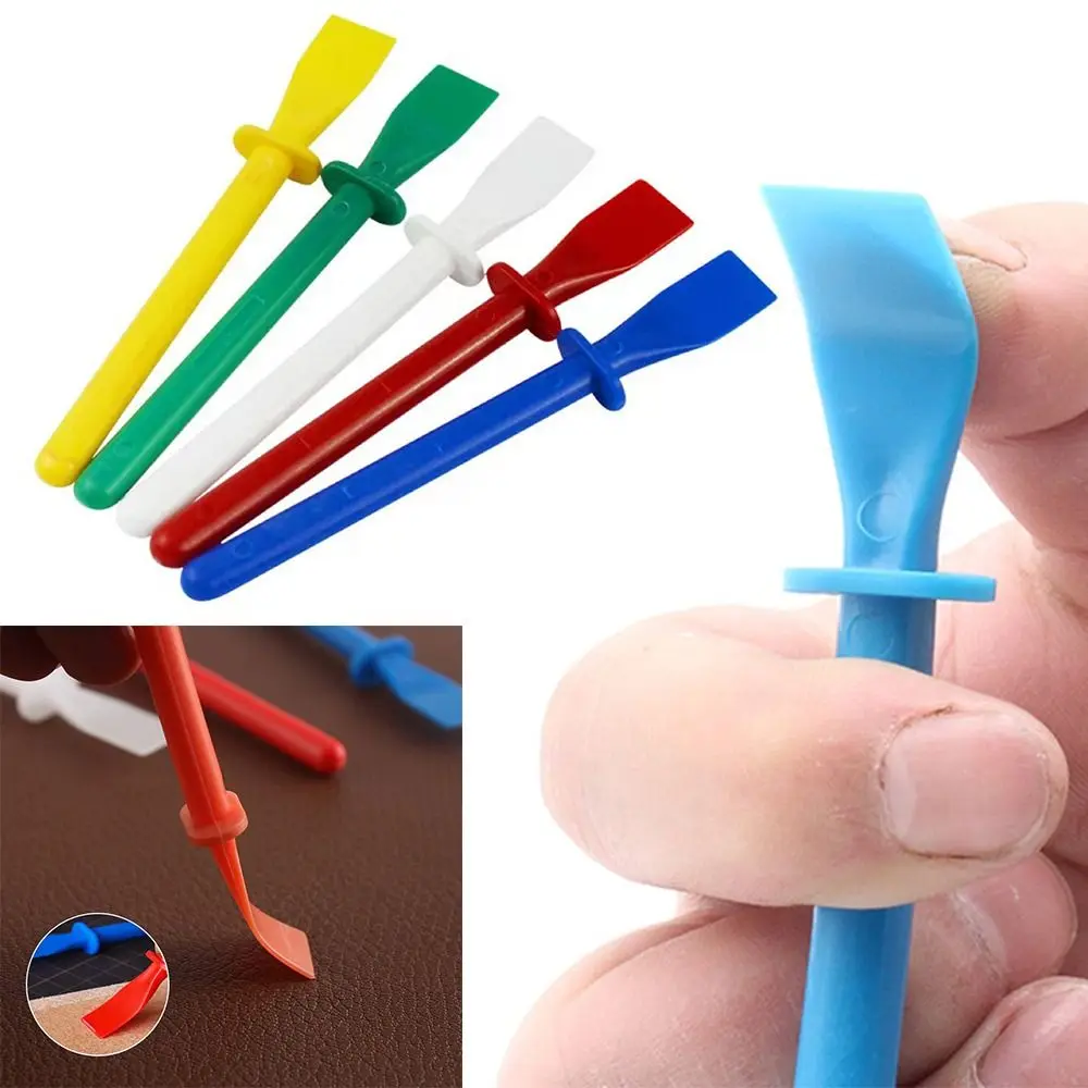 20 Stück Kleberstreuer, Polypropylen-Kleber-Ausstrich-Sticks-Applikator, Malerei-Schaber für handgefertigte DIY-Kunst-Lederhandwerkswerkzeuge