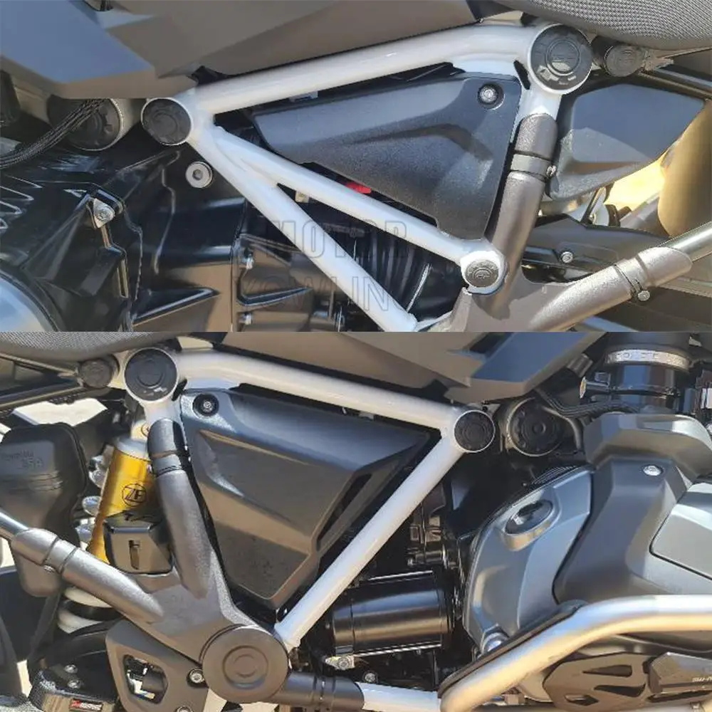 Voor Bmw R1250gs Lc R1250gs R 1200 1250 Gs Adventure Adv 2022 2023 Frame Gat Caps Plug Decoratieve Frame Cap Set Motorfiets