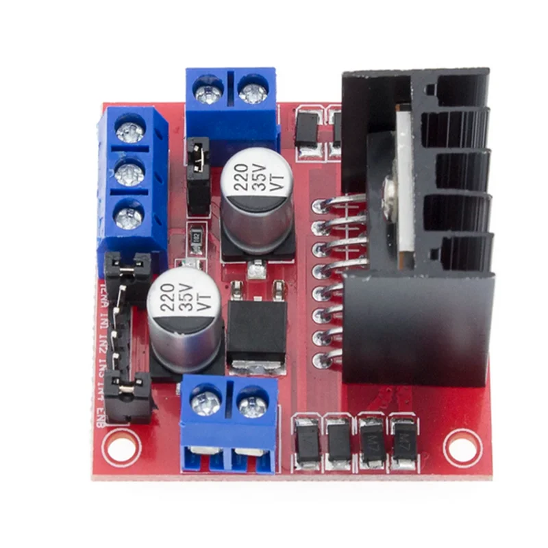 L298 New Dual H Bridge DC Stepper Motor Drive Controller Board Module L298N for Arduino stepper motor smart car robot