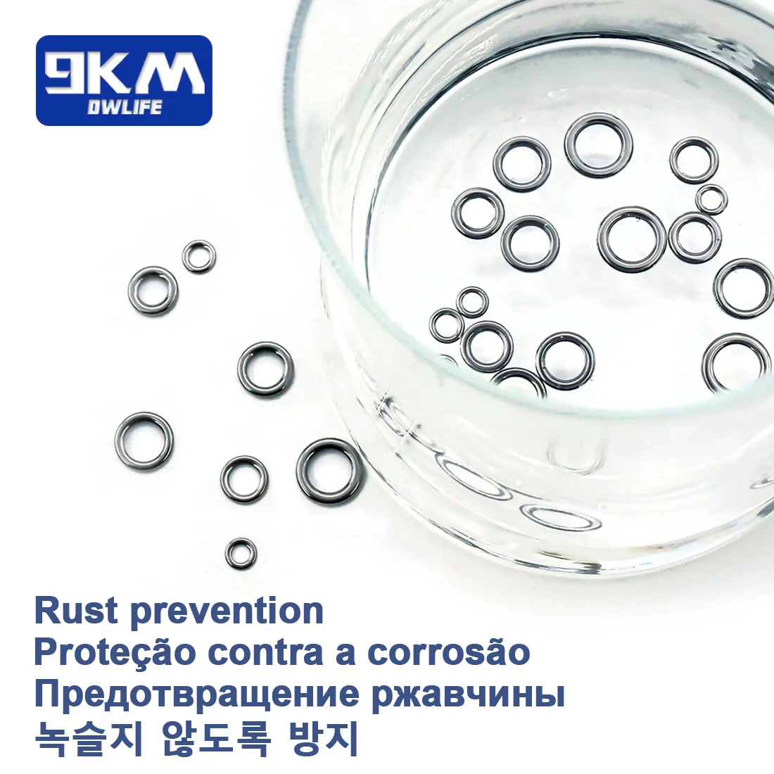 Câu Cá Nhẫn Đồng Màu 20 ~ 100 Mồi Câu Kết Nối Thép Không Gỉ Ốp Phụ Kiện Câu Cá Nhẫn Đồng Màu Nước Mặn Giải Quyết Chrome