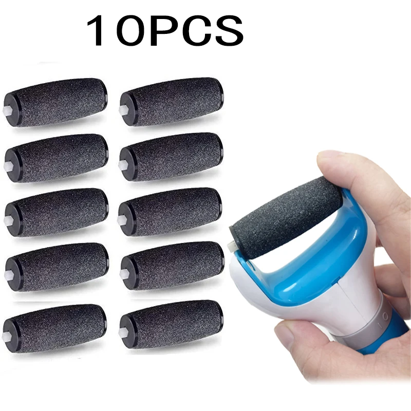 Ferramenta de cuidados com os pés cabeças pedi removedor de pele dura recargas rolos de substituição para arquivo scholls ferramenta de cuidados com os pés