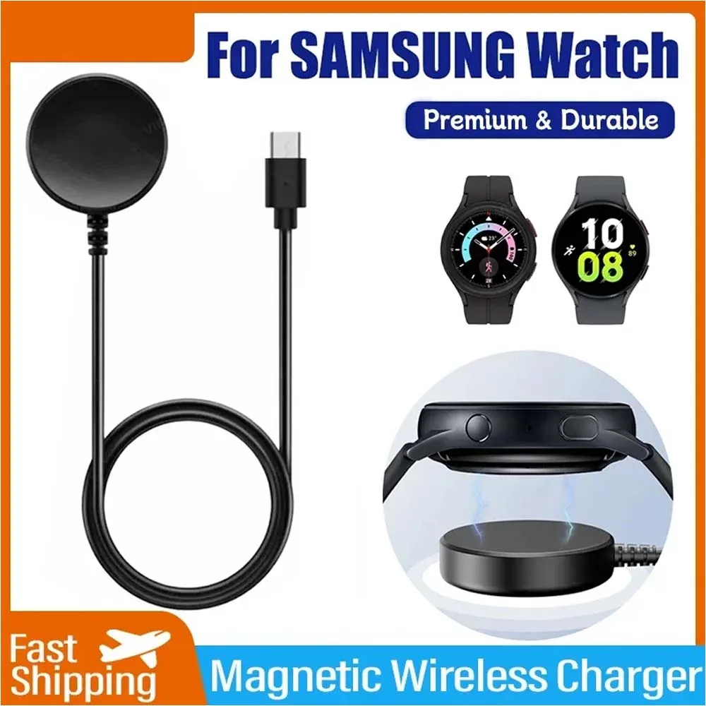 Ładowarka USB-C do Samsung Galaxy Watch 8/7/6 Classic/5/5 Pro/4 Classic, ładowarka do smartwatcha, ładowarka zamienna