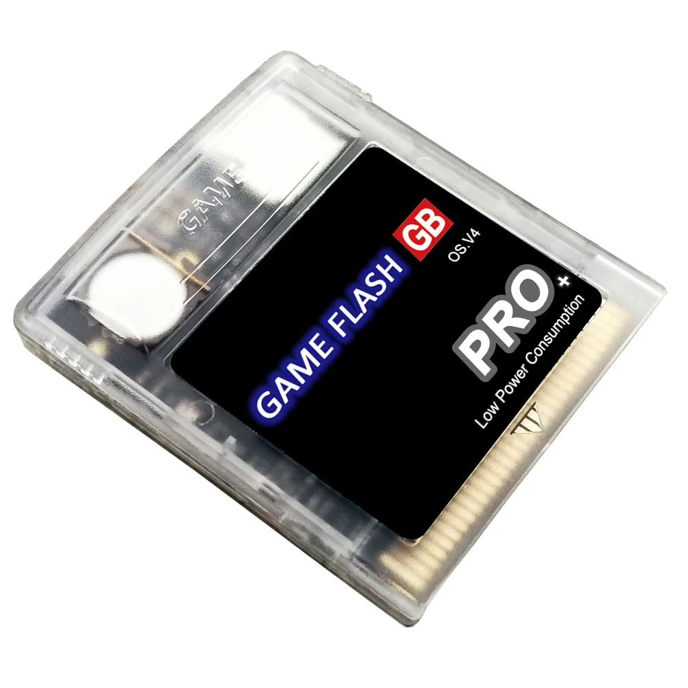 Caixa de jogo multifuncional adequada para Edgb Gameboy Color Game Boy GB GBC com suporte para cartão TF
