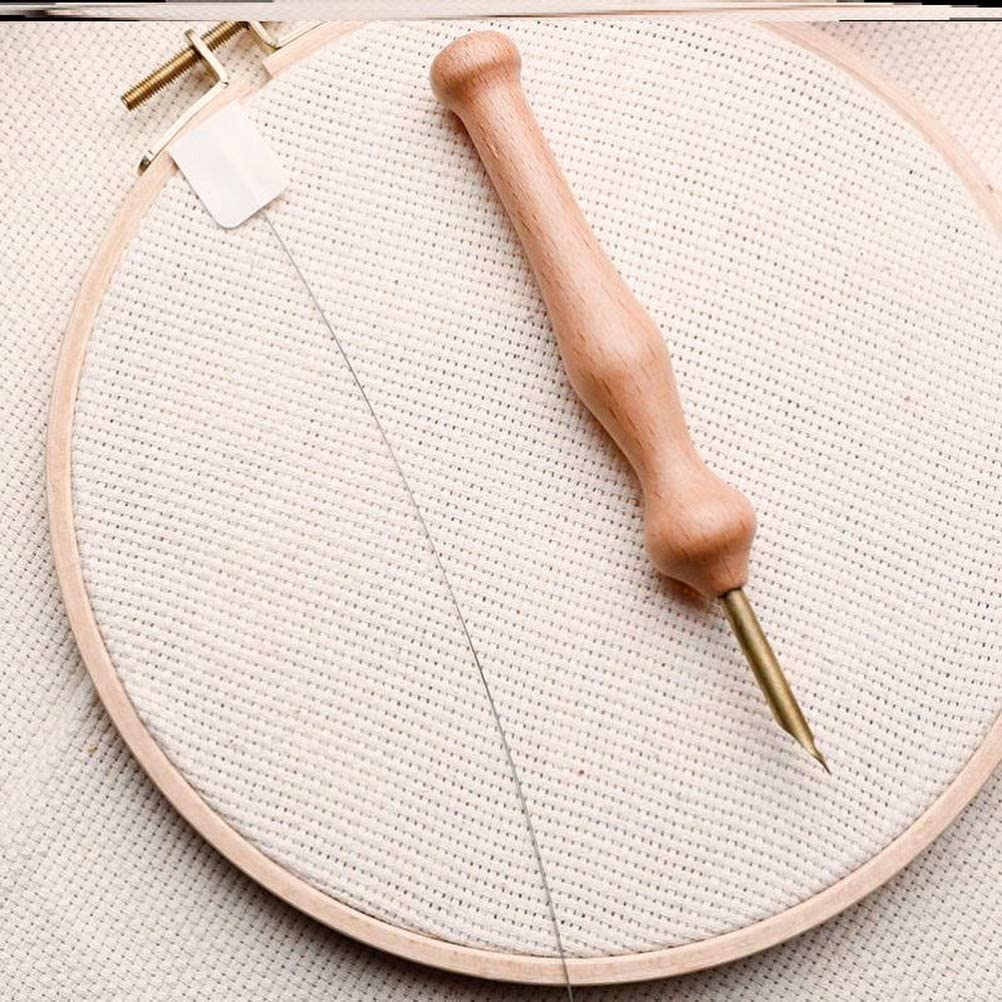 パンチ針布生地、パンチとラグパンチ用の針仕事刺embroidery生地、26.4x19.6"