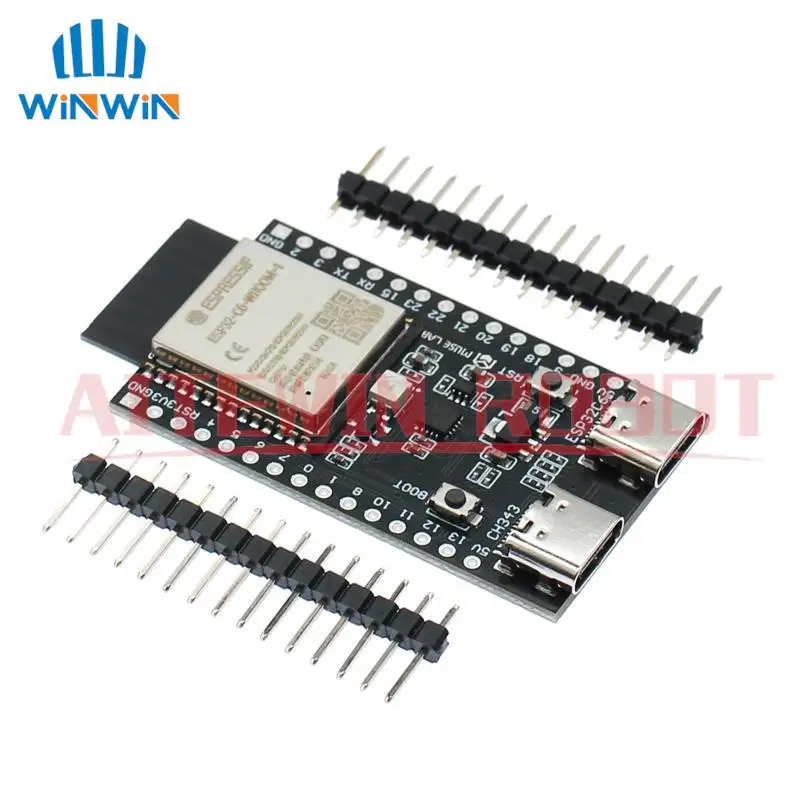 ESP32 ESP32-C6 WiFi + Bluetooth Internet de las cosas Placa de desarrollo Dual tipo C Placa central ESP32-C6-DevKit C N4R2 para Arduino