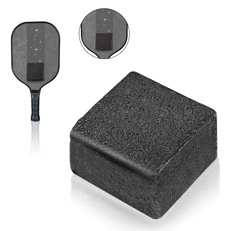 Pickleball paddle borracha de fibra carbono pickleball raquete limpador seguro paddle poeira removedor sujeira ferramentas arranhões mais limpo borracha