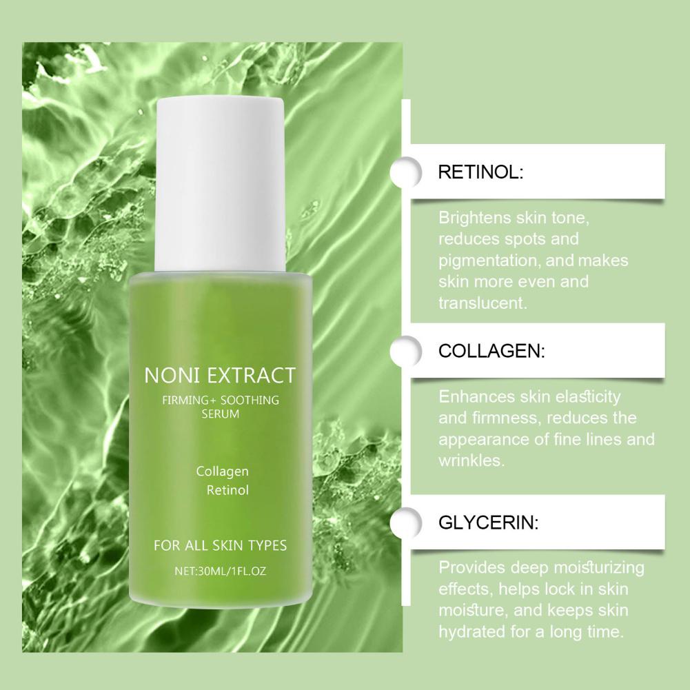 Noni Fruit Face Serum Nourish Noni Extract Essence Korean Anti-Falten Moisturizing Fade Fine Lines Energy Ampoule für die Hautpflege