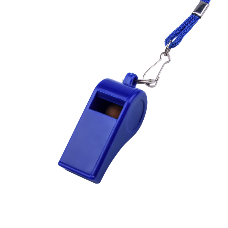 プロのコーデッスルスポーツサッカーバスケットボールリファリートレーニングホイッスル屋外サバイバルストラップ付きcheerereyeツール