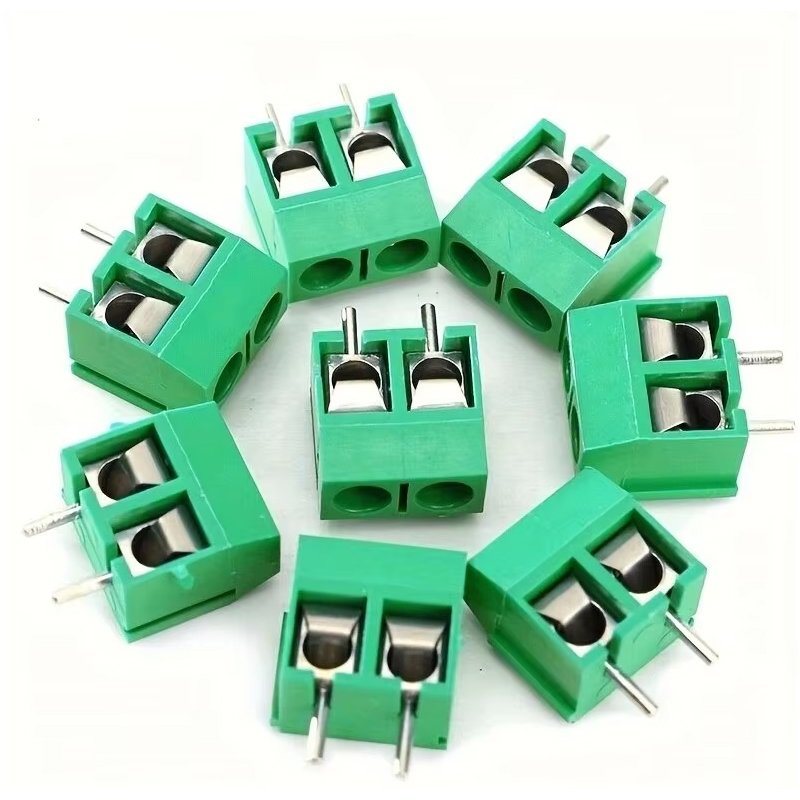 50 sztuk PCB listwa zaciskowa złącze raster 5.0mm KF301 prosty Pin 2P 3P śruba PCB listwy zaciskowe zestaw asortymentowy złącza