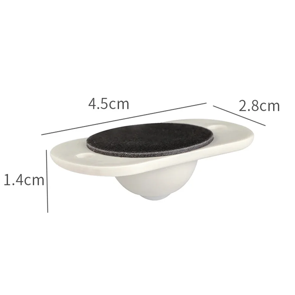 4 ชิ้น/เซ็ต Self-Adhesive ลูกกลิ้งสําหรับเฟอร์นิเจอร์ Universal รอกหมุนล้อหมุนล้อเลื่อนสําหรับกล่องสเก็ตตู้