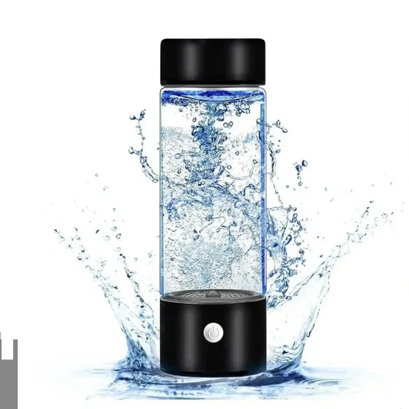 420ml Waterstofrijke Waterbeker Elektrische Waterstofrijke Watergenerator Fles Titanium Kwaliteit Filter Draagbare Antioxidant Lonizer