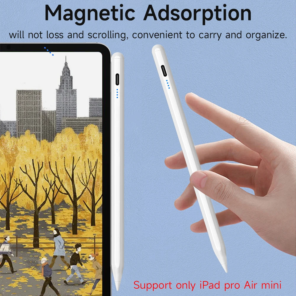 Lápiz óptico para teléfono inteligente Android, tableta, accesorios para iPad, iPhone, bolígrafo táctil universal con estuche para lápices, puntas de lápiz