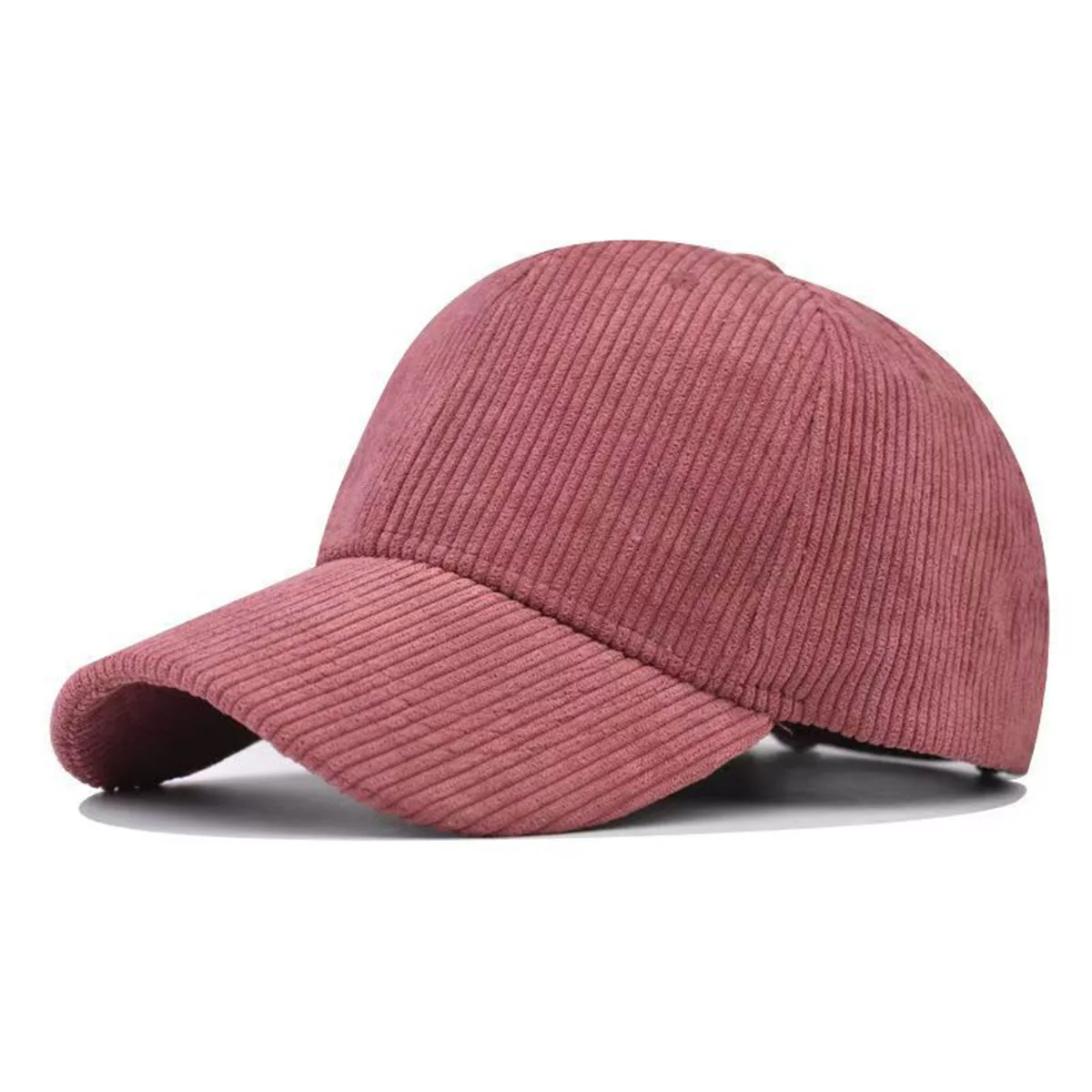 Mode Suede Baseball Cap Mannen en Vrouwen Herfst en Winter Effen Retro Corduroy Hoed Hiphop Hoed Unisex Straat Verstelbare Zonnehoed