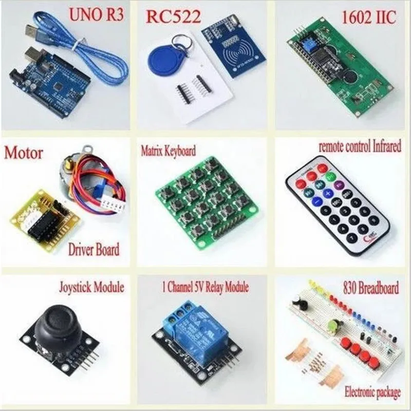 НОВЫЙ стартовый комплект RFID для Arduino UNO R3, обновленная версия, обучающий комплект с розничной коробкой