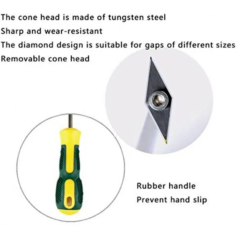 Chuyên Nghiệp Gạch Men Grout Tẩy Thép Vonfram Ốp Khoảng Cách Rửa Mũi Cho Tầng Treo Tường Đường May Xi Măng Vệ Sinh Dụng Cụ Cầm Tay