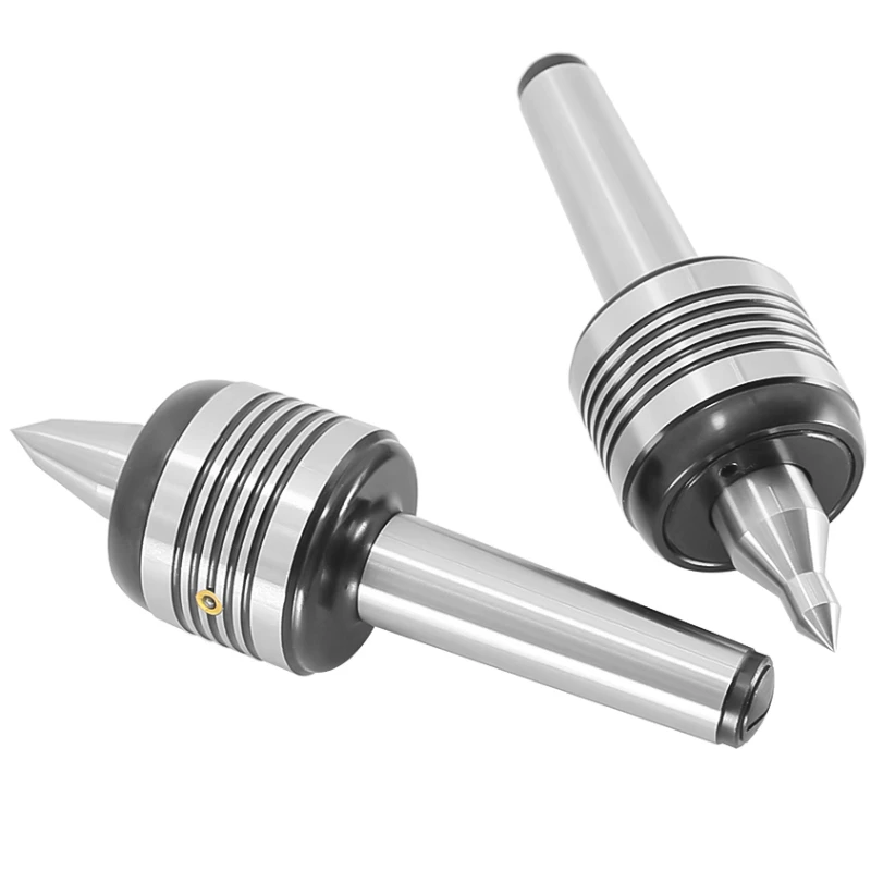MT2 MT3 MT4 Morse CNC Lathe Rotary Center Standard Double Cone Head Live Center For Morse Turning Center