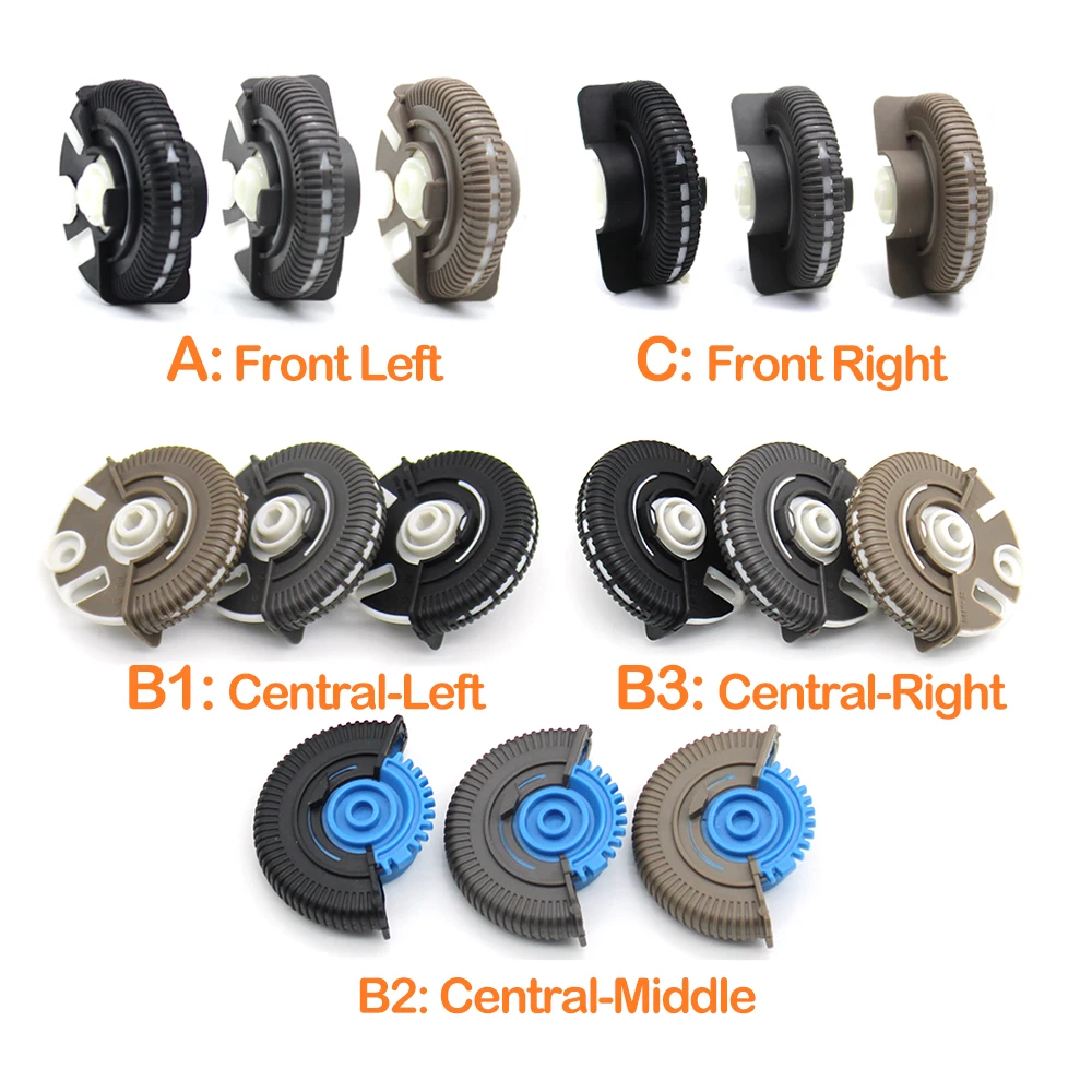 Front Left Right Air Conditioner Ac Vent Base Roller Knob For Mercedes Benz E Class W211 2003-2008 E230 E260 E280 2118300054
