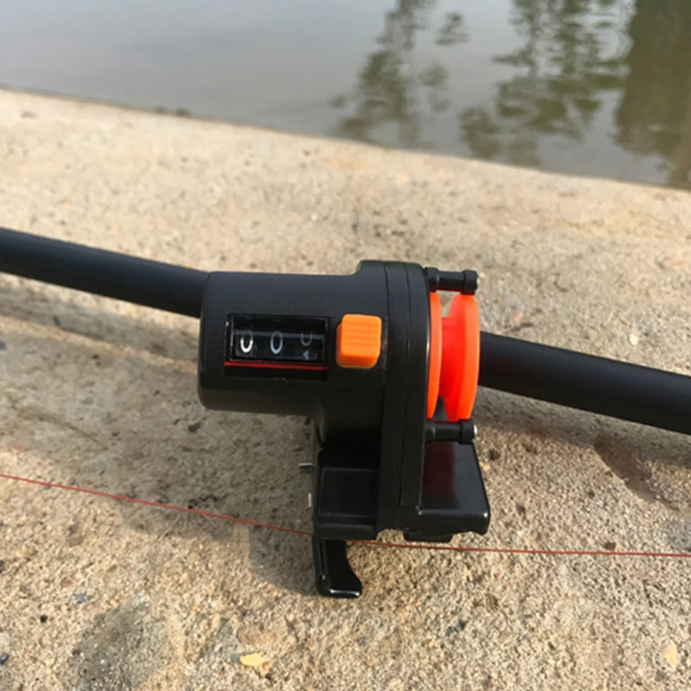 1pcs 0-999M Fishing Line Depth Counter Finder Measurement Tool Tackle Length Gauge Counter 6cm Pesca Fishing Equipment