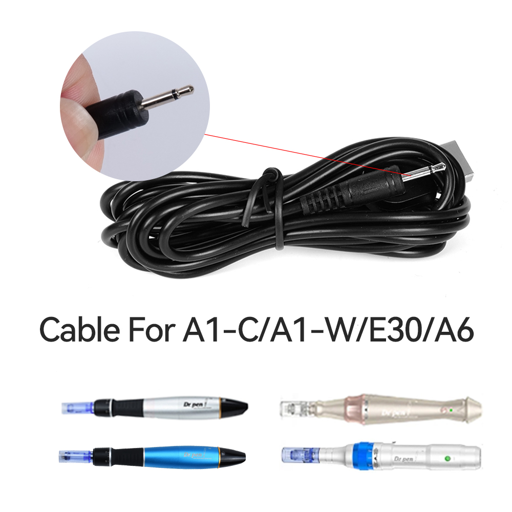 Original Dr. Stift-AC/DC-Adapter oder Kabel für Dr. Pen A8S M8 M8S A6 A10 A9 A1 A7 M5 M7 N2 MYM E30 A6S H2 H3 Q2 Derma-Stiftstecker