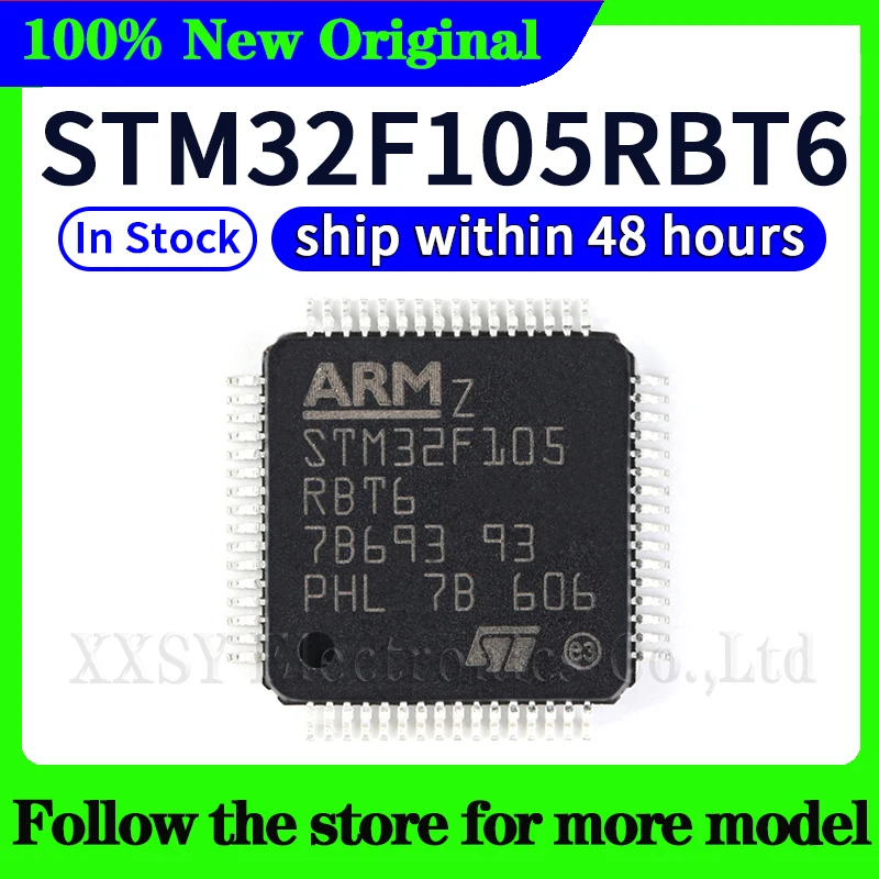 STM32F105RBT6 En stock