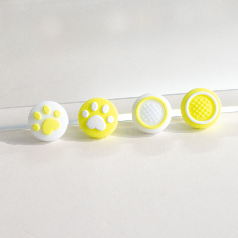 4pcs Silicone Soft Thumb Stick Grip Cap Joystick Cover For Sony PlayStation Psvita PS Vita PSV 1000 Fat/2000 Slim Protector Case