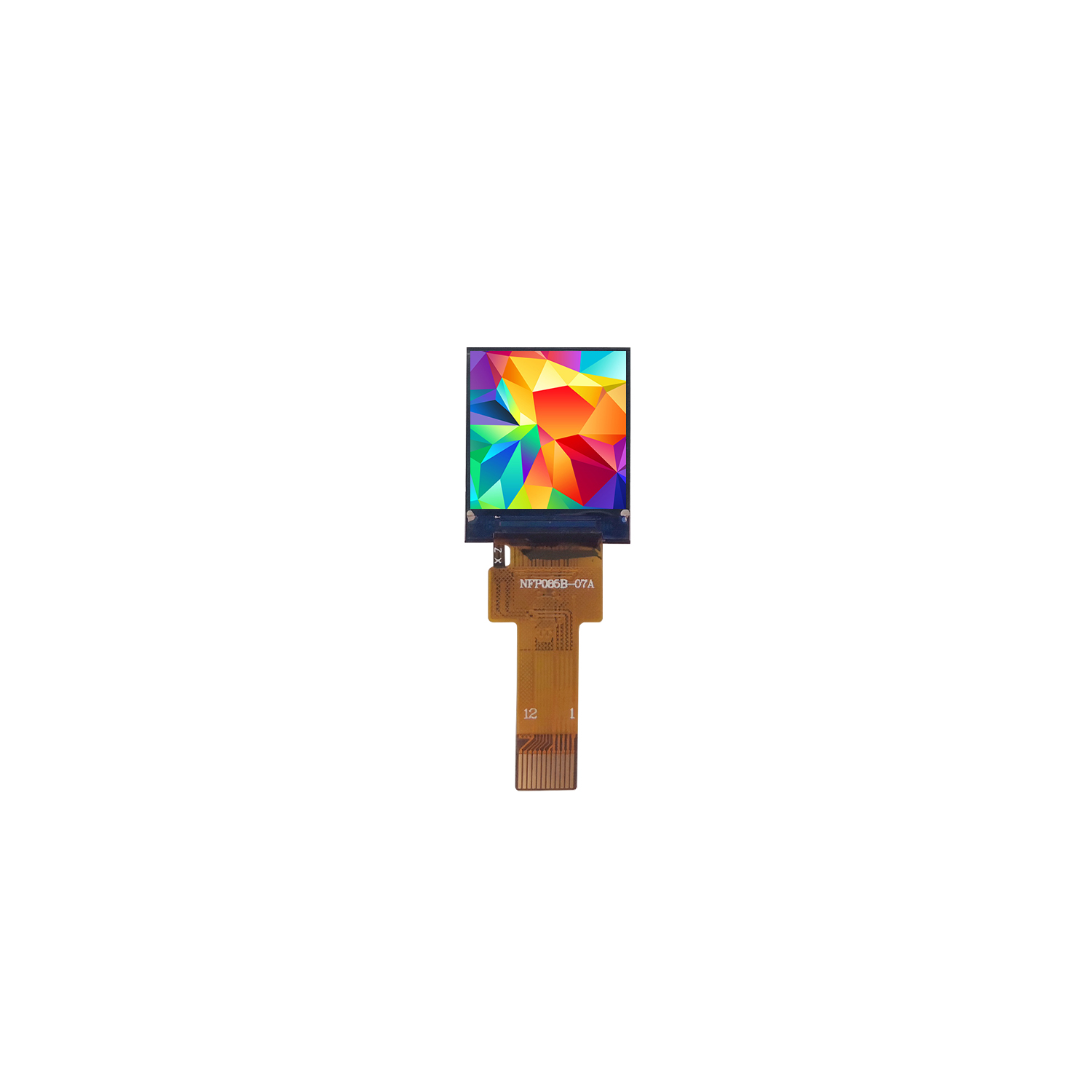 0,85 Zoll quadratisches Display 128*128 Punkt matrix kleines TFT-LCD-Modul GC9107 Laufwerk IC 12p Spi4 Line Interface