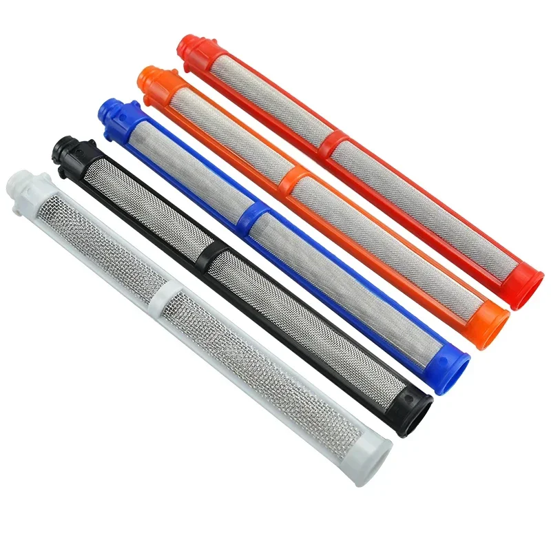 10/20 Pcs Spray Gun Filters Spraying Machine Accessories Airless Gun Filters 30/60/100/150/200 Mesh Airless Paint Parts Filter