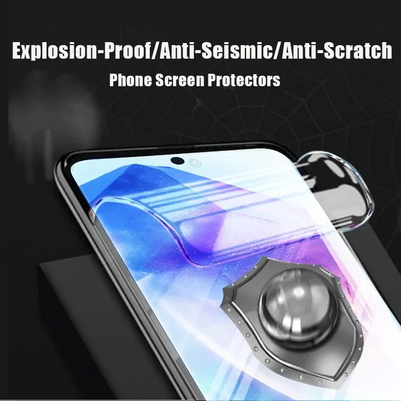 4 шт. гидрогелевая пленка с полным покрытием для Samsung A55 A54 A15 A34 A14 A13 A53 A52 A12 A33 A23 A32 A73 A03 A50 A70 A21S Защитная пленка для экрана