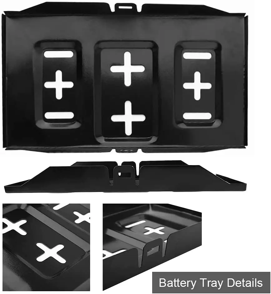 Universal 27 cm Batterie Tablett Halterung Lagerung Batterie Halter Tablett Halterung Halten Unten Clamp Halterung Kit Auto Zubehör für Auto SUV