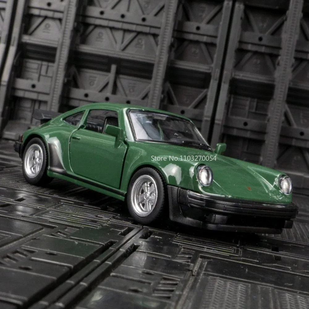 1/36 Porsche 911 1978 coche en miniatura de aleación juguete de simulación de Metal fundido a presión con decoración extraíble Mini coche colección de regalos para niños