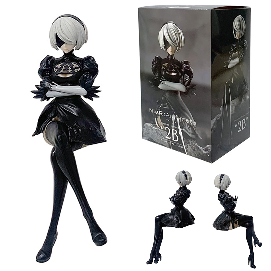 15CM NieR:Automata Yorha nr. 2. PVC Anime Action Figures Model Collection Ornament Anime Cartoon Model Toy Gift