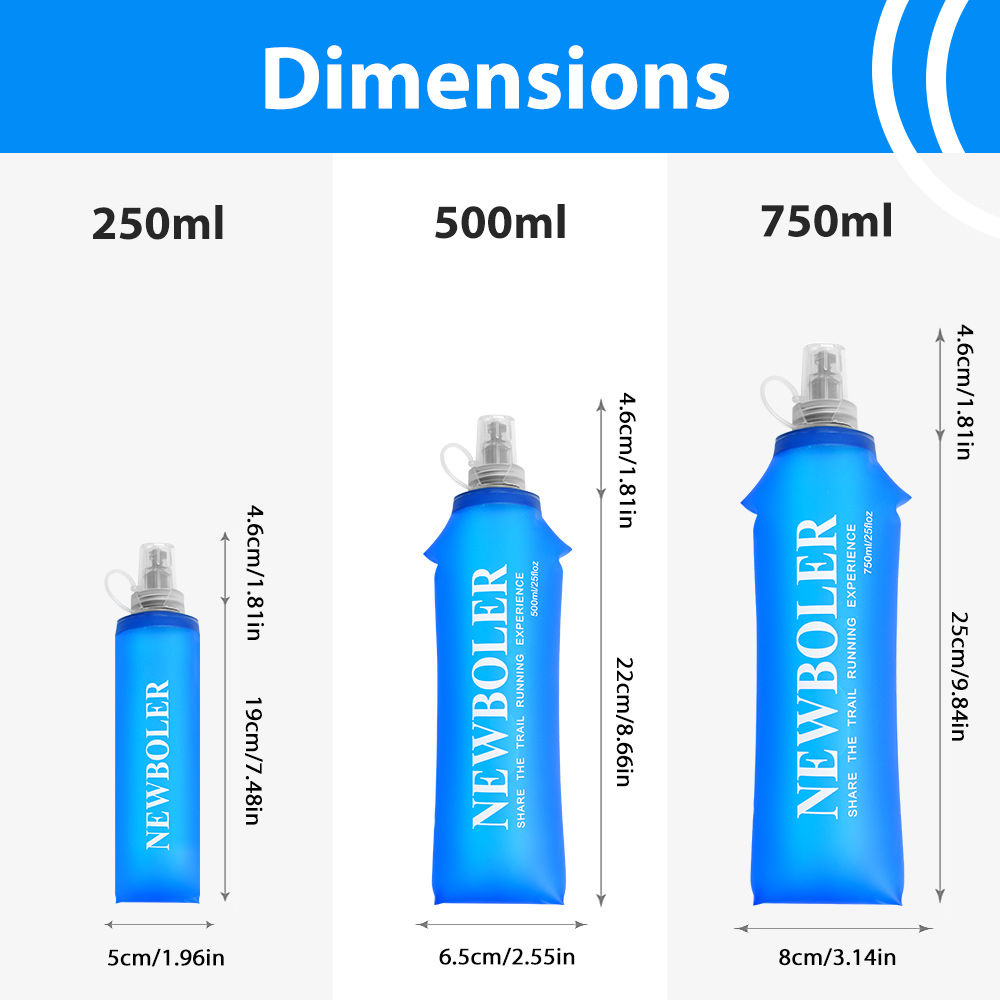 ขวดน้ํา 750ML TPU พับขวดนุ่มขวดน้ํากีฬาถุงน้ําขวดน้ําพับได้วิ่งตั้งแคมป์เดินป่า