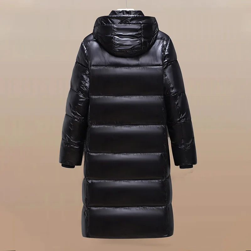 Chaqueta de invierno para hombre, Parkas gruesas a prueba de viento con capucha, cálidas, holgadas, desmontables, a la moda, 2024