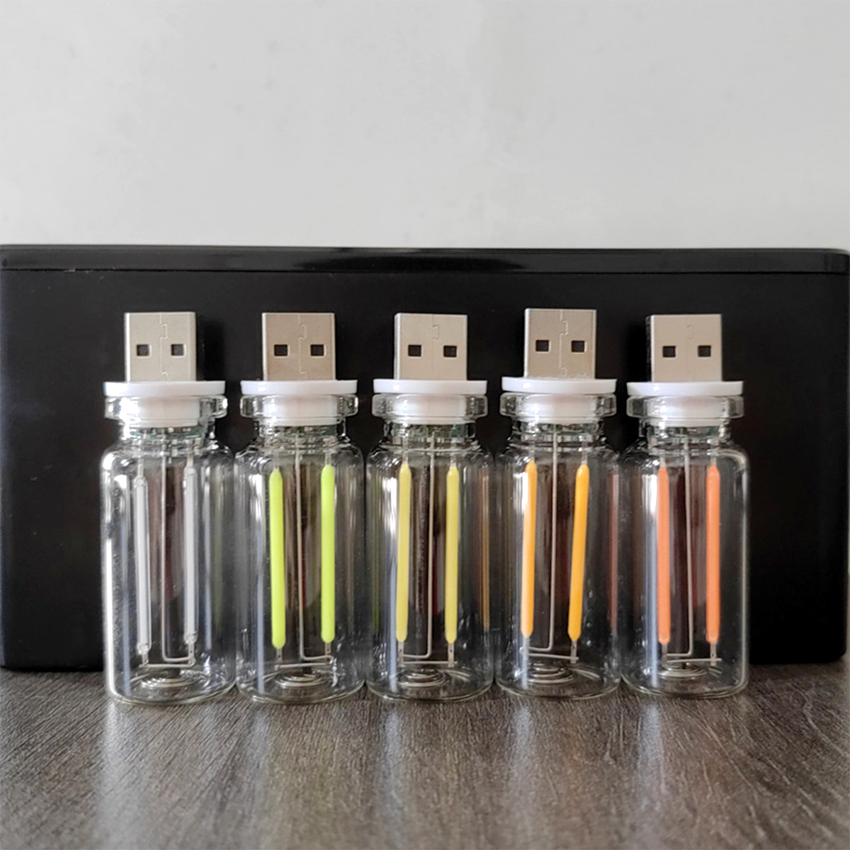 Retro USB Led Filament Nachtlicht Dimmen 5v Lampe Dekorative Warm Touch Beleuchtung Glühlampe Camping Mini Lila Glühbirne Schatz