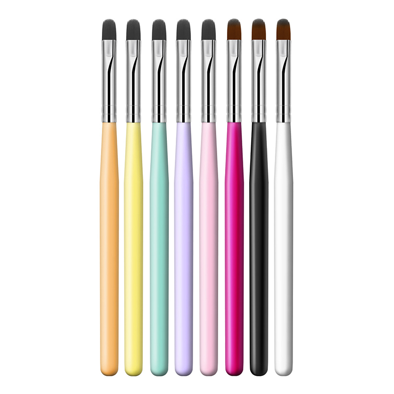 1-9PCS Nails Art Brush Pen 3D Tips Pattern Phototherapy Acrylic UV Gel Extension Builder Coating Painting Pen DIY Manicure Tools