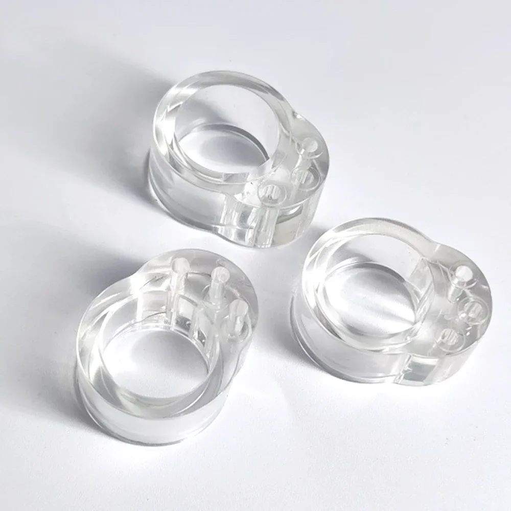 Security Protection Doorstop House Door Stop Transparent Silicone Handle Protector Home Hardware Door Ding Prevention Guard
