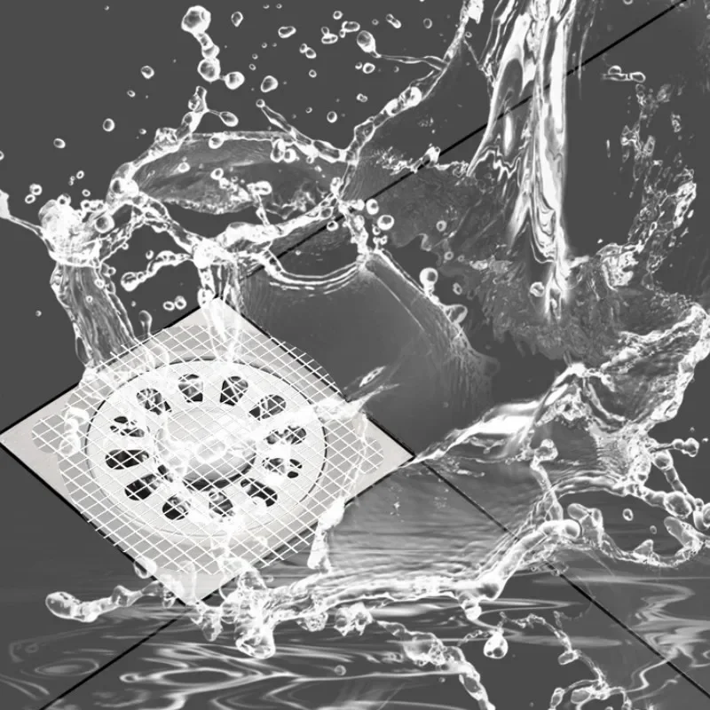 1/20pcs Anti-blocking Filter Screen Sink Sewer Outfall Stopper Floor Drain Sticker Hair Catcher Household cleaning products