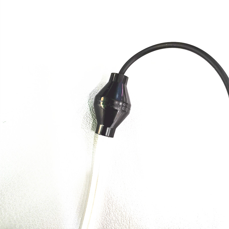 RISENKE-Auriculares de tubo acústico transparente para radio bidireccional, conector para auricular, bobina de audio, 3,5 mm, solo escucha, accesorios para walkie talkie