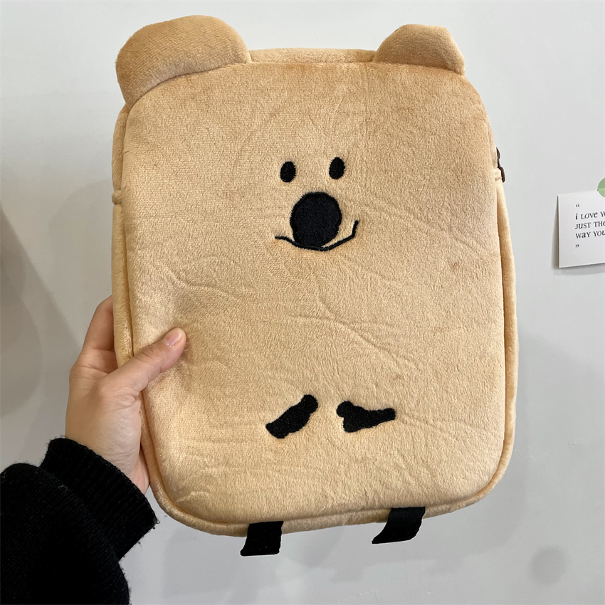 Koala-funda protectora para iPad de  puadas, bolsa de nento para teclado y ratón, funda interior con almohadilla...