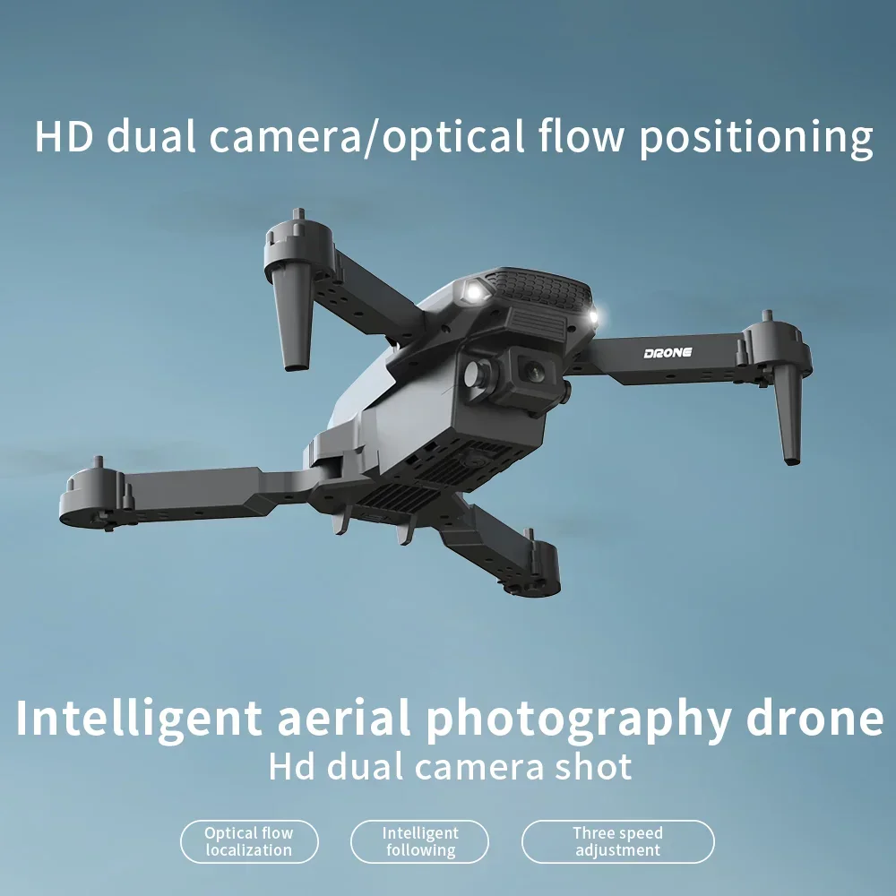 New E88 Pro RC Drone 4K Professional With 1080P Wide Angle Dual HD Camera Foldable Quadcopter WIFI FPV Height Hold